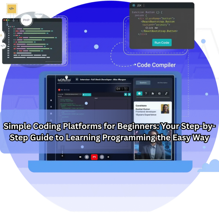 Simple Coding Platforms for Beginners: Your Step-by-Step Guide to Learning Programming the Easy Way Simple Coding Platforms for Beginners