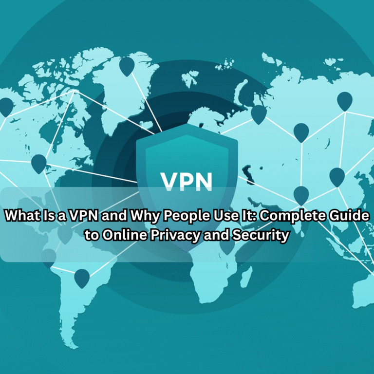 What Is a VPN and Why People Use It: Complete Guide to Online Privacy and Security What Is a VPN and Why People Use It