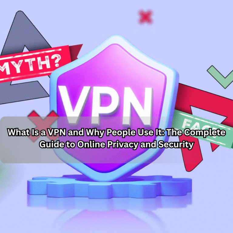 What Is a VPN and Why People Use It: The Complete Guide to Online Privacy and Security What Is a VPN