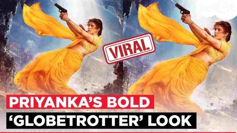 Priyanka Chopra First Look as Mandakini in Rajamouli’s GlobeTrotter Creates Buzz —SS Rajamouli says, ‘Welcome back, Desi Girl’ Priyanka Chopra First Look as Mandakini